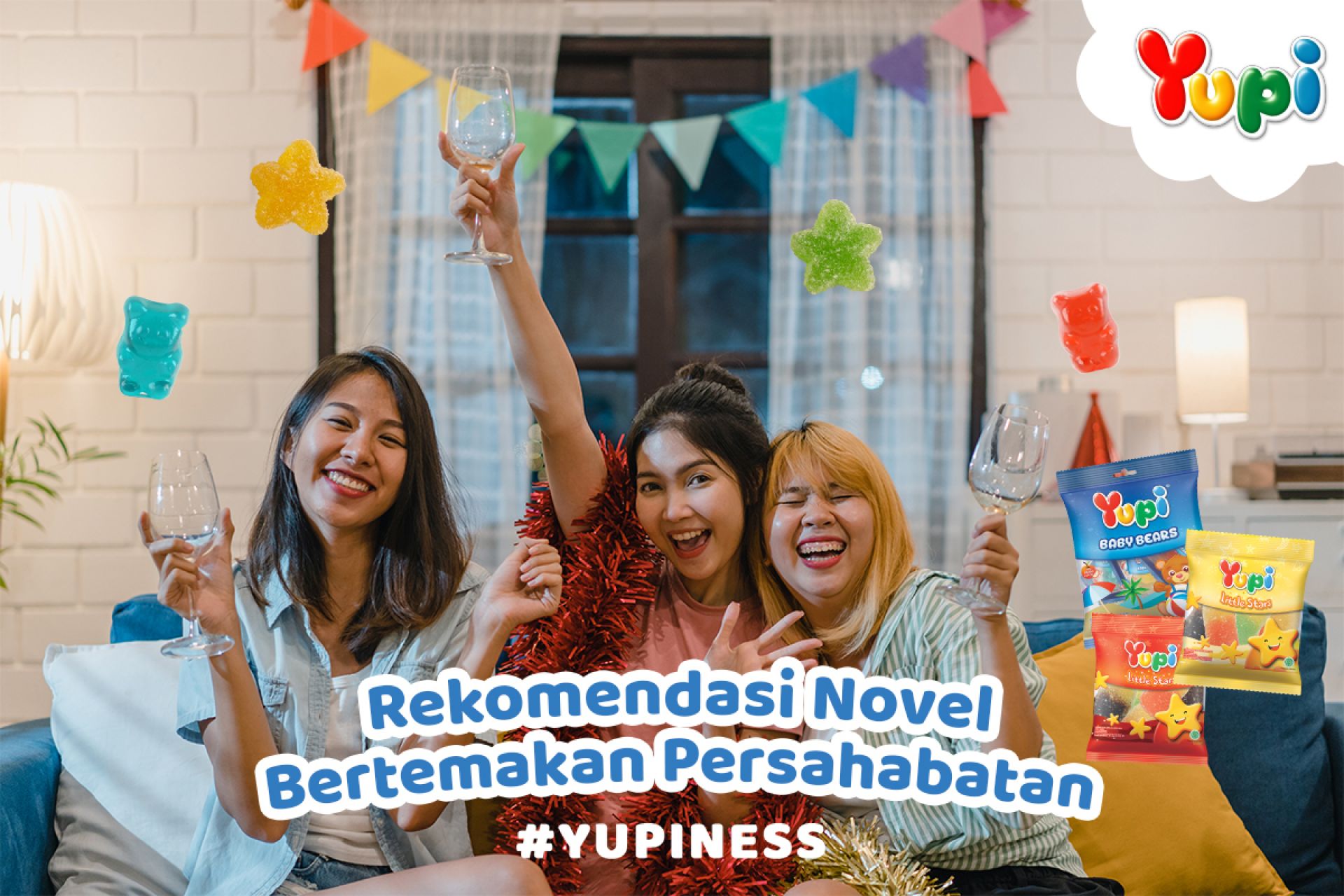 Rekomendasi Cerita Novel Persahabatan (Spesial Hari Buku)  Yupi
